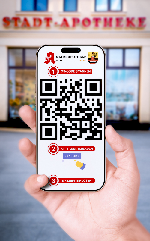 Nutzen Sie unsere Apotheken-App: